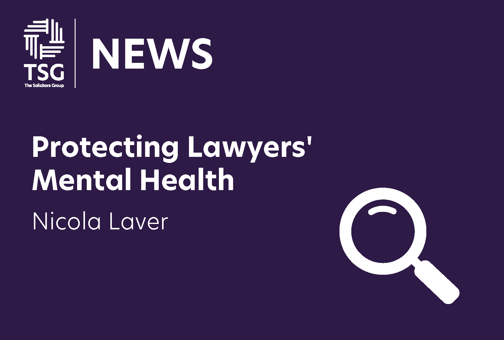 Protecting lawyers mental health