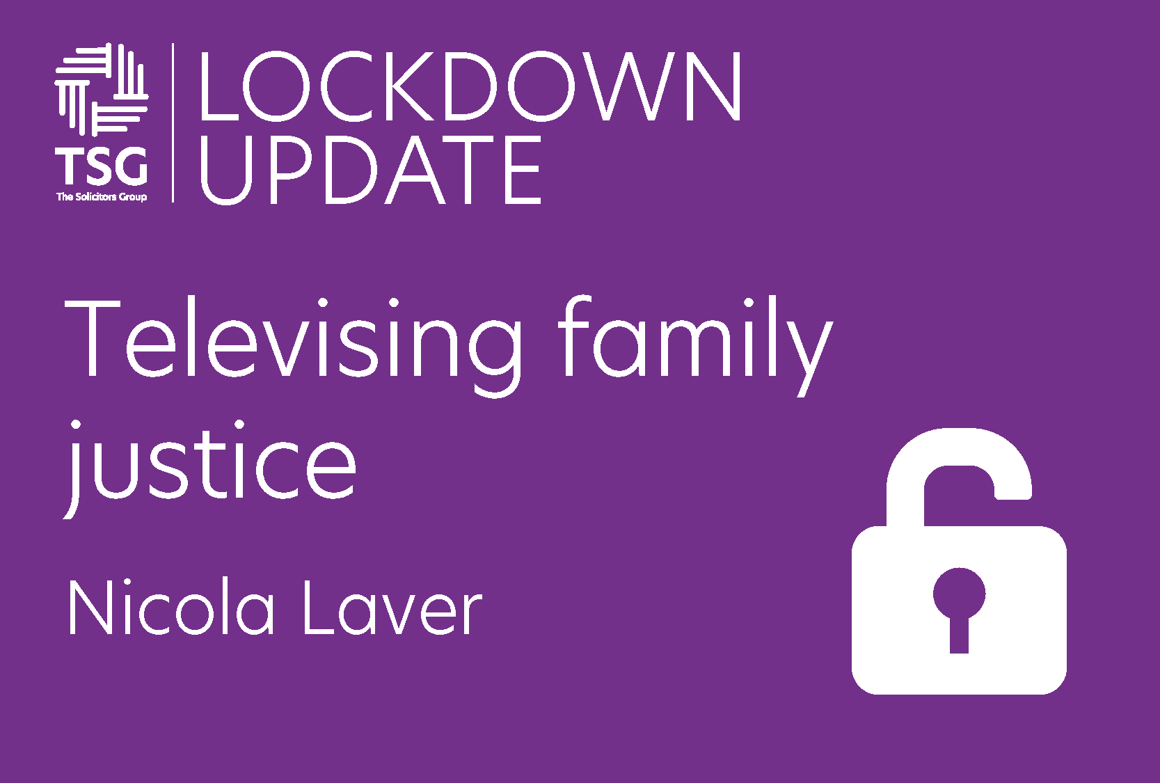 Televising family justice
