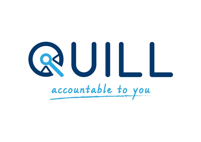 Quill Logo Strapline Colour